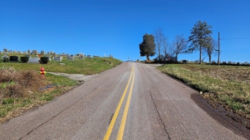 Route 2023 near cemetery will be shifted east to avoid sensitive areas